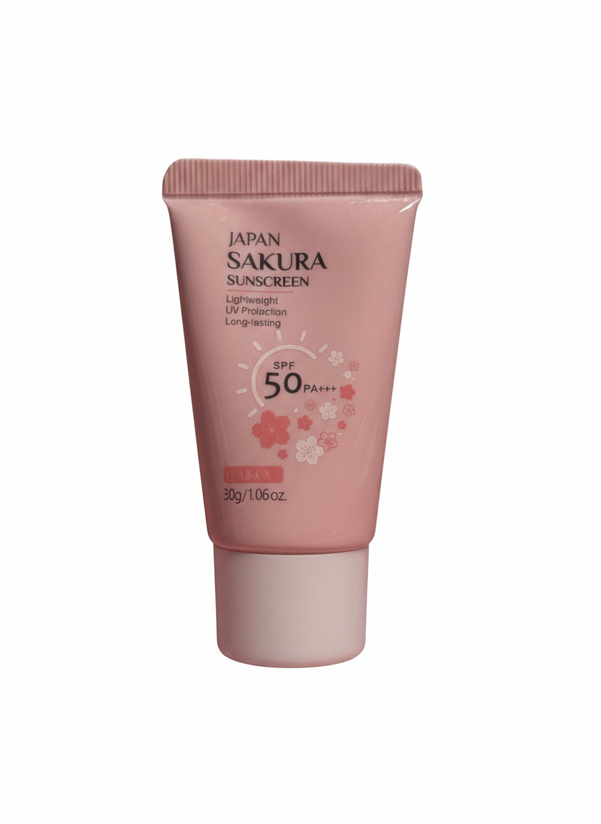 GlowBox Japan Sakura Complete Kit (7-in-1 Full Routine + Eye Mask)