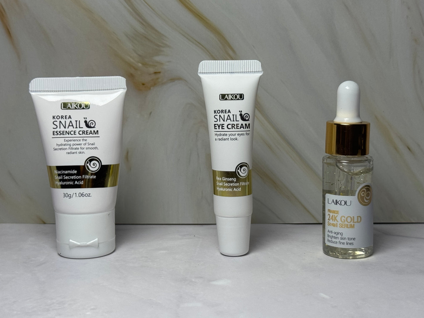 GlowBox Snail Revive 3-1 Snail Essence Trio (MINI KIT)