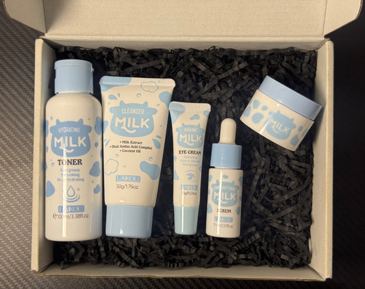 GlowBox Milk Radiance 5-1 Set (COMPLETE  KIT)