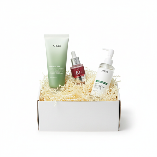 Anua Heartleaf Acne Trio Kit - Complete Pore Care & Cleansing Set